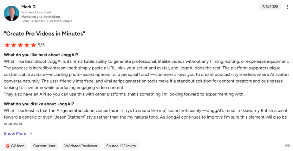 JoggAI-Review-G2