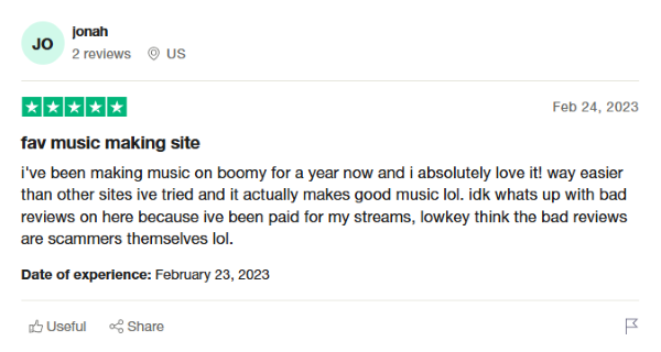 boomy reviews