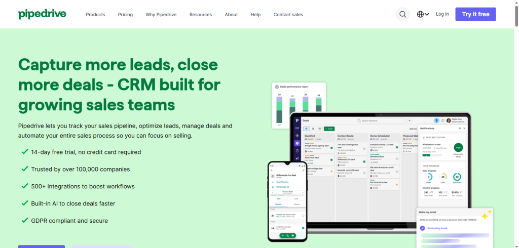 Pipedrive CRM