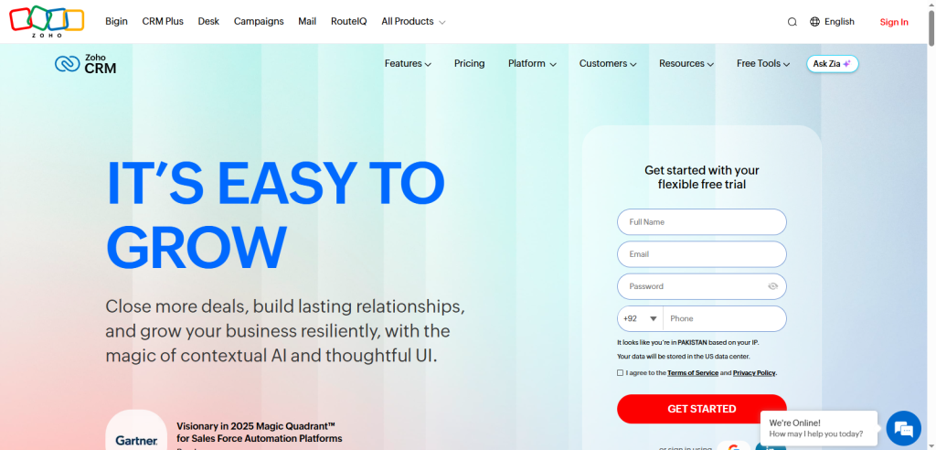 Zoho CRM