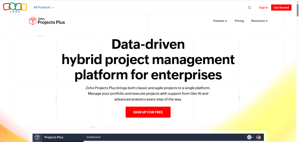 Zoho Projects