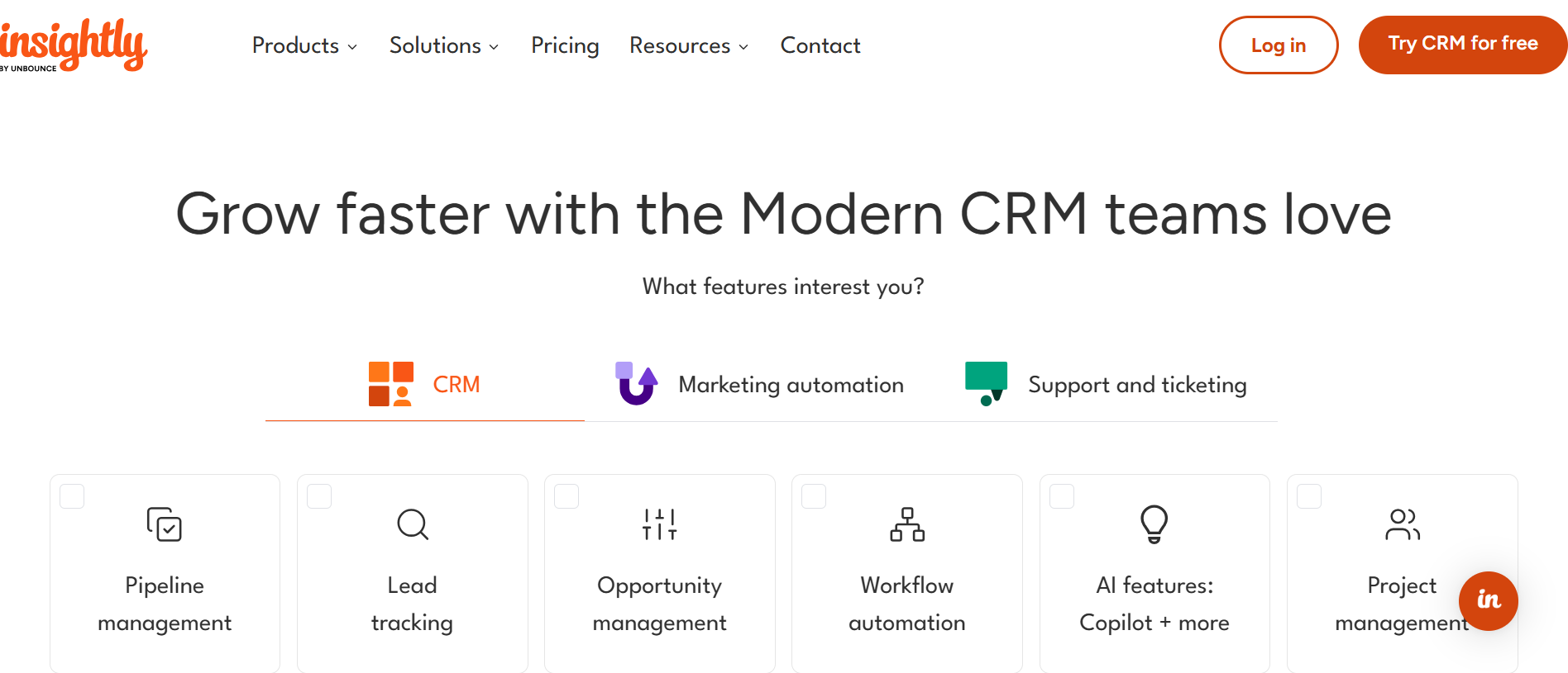 Insightly CRM