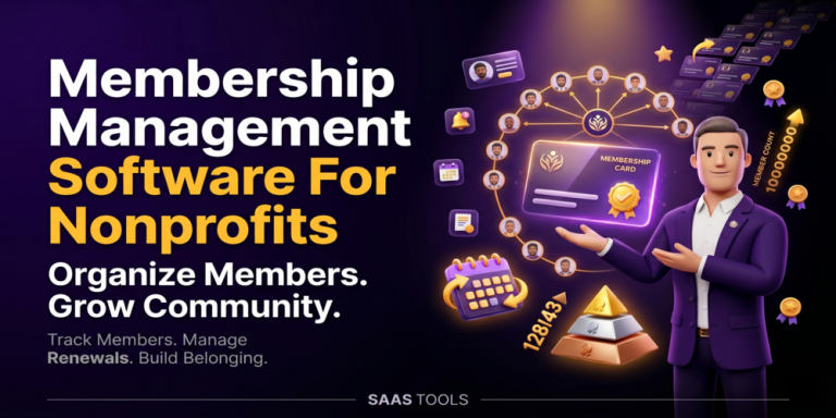 Membership Management Software for Nonprofits (Free & Paid)
