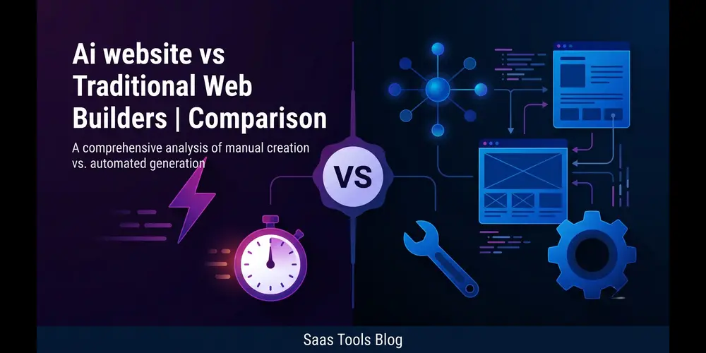 ai vs manual website builder