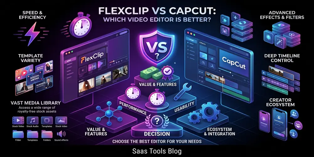 FlexClip vs CapCut: Which Video Editor Is Better in 2026?