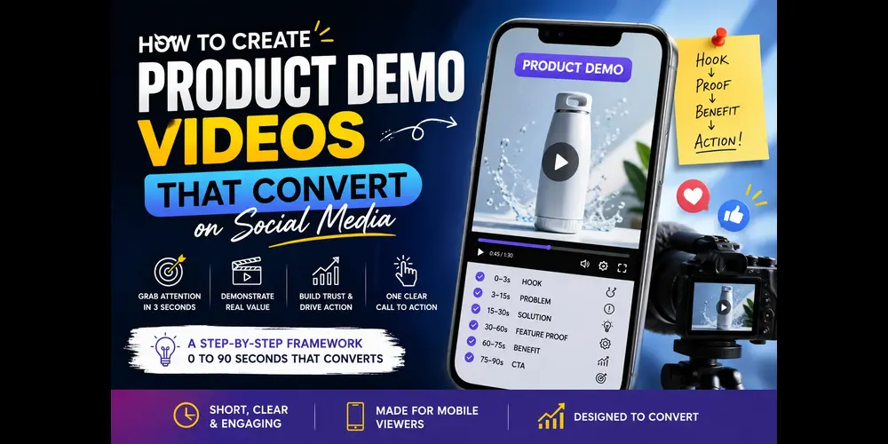 How to Create Product Demo Videos That Convert on Social Media